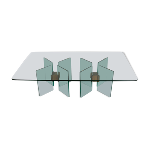 Table basse en verre - peter ghyczy