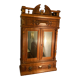 Armoire étagère en chêne tête de lion