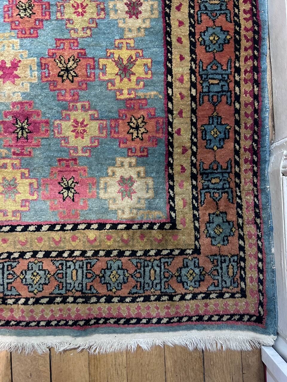 Kazak oriental hallway rug