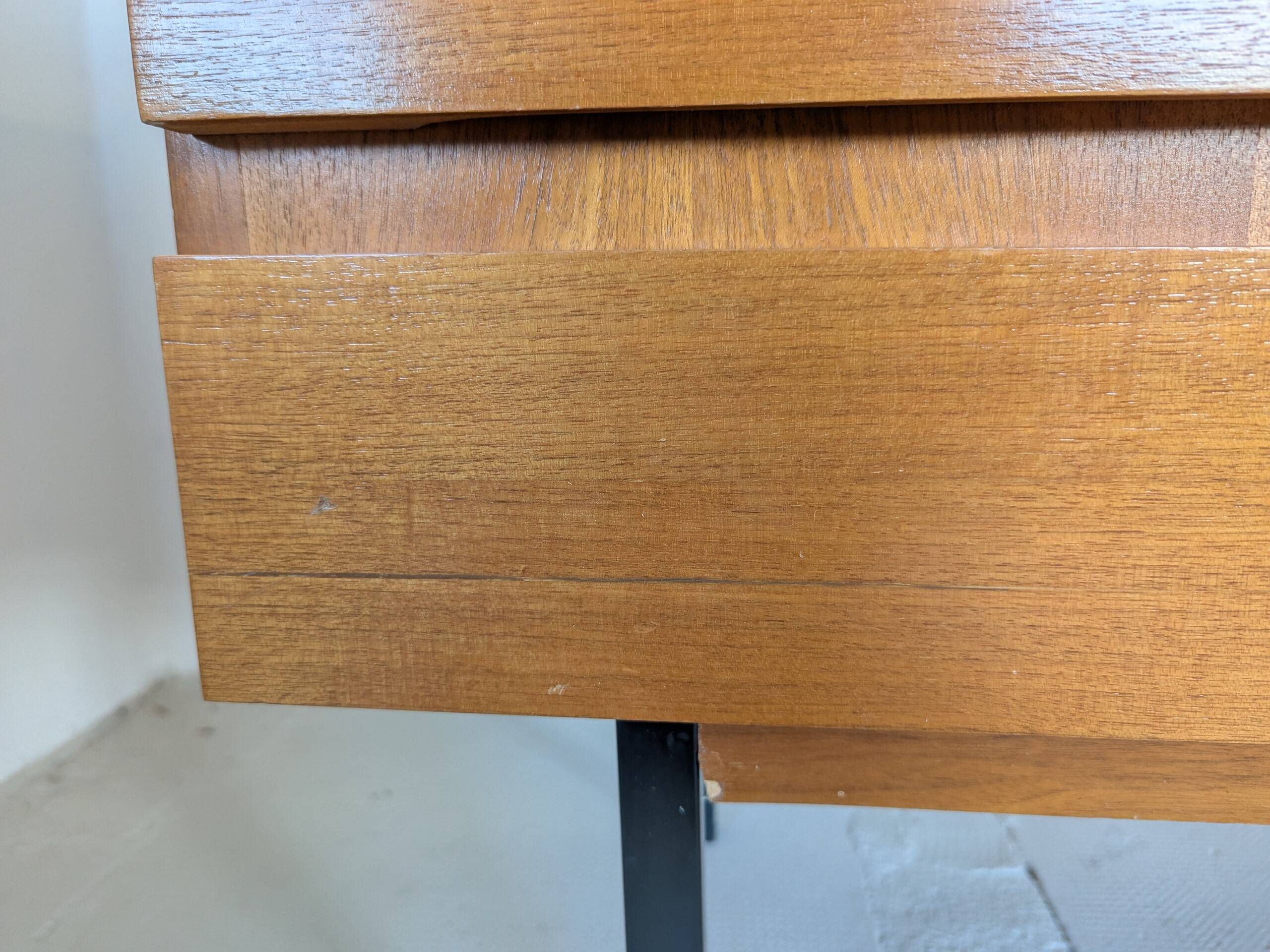 Enfilade noyer, style scandinave, années 70