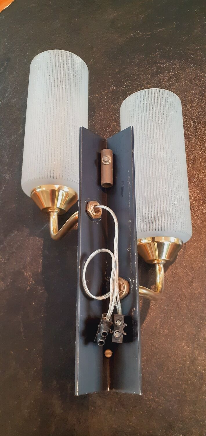 Double vintage wall lamp 50