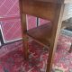 Vintage pine toilet table