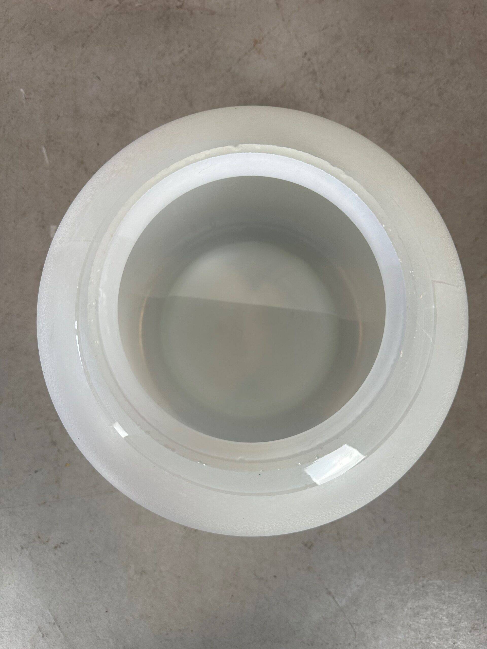 Vintage pendant lamp – glass – AKA (DDR)