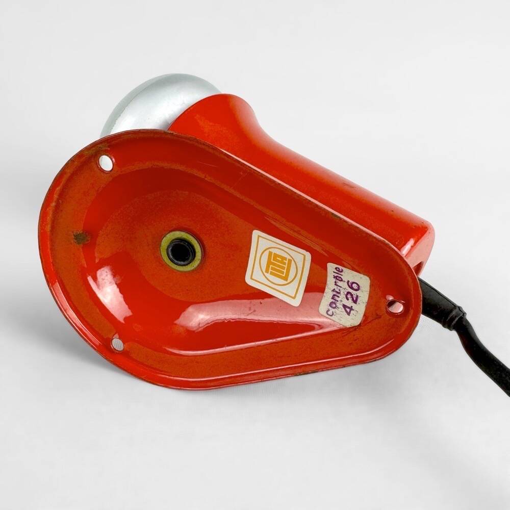 Lita orange wall spotlight from the 70s