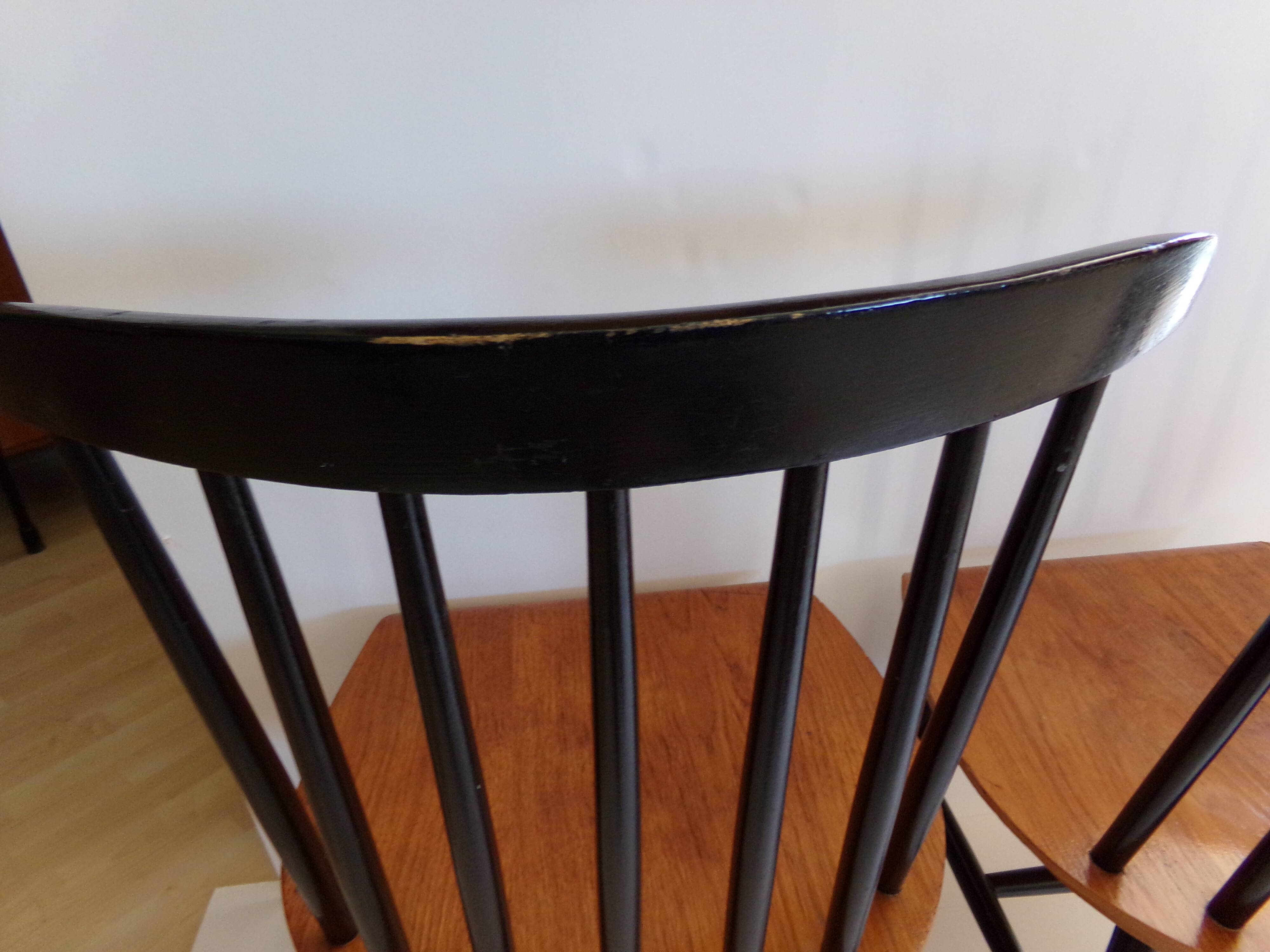 4 "Fanett" chairs by Ilmari Tapiovaara