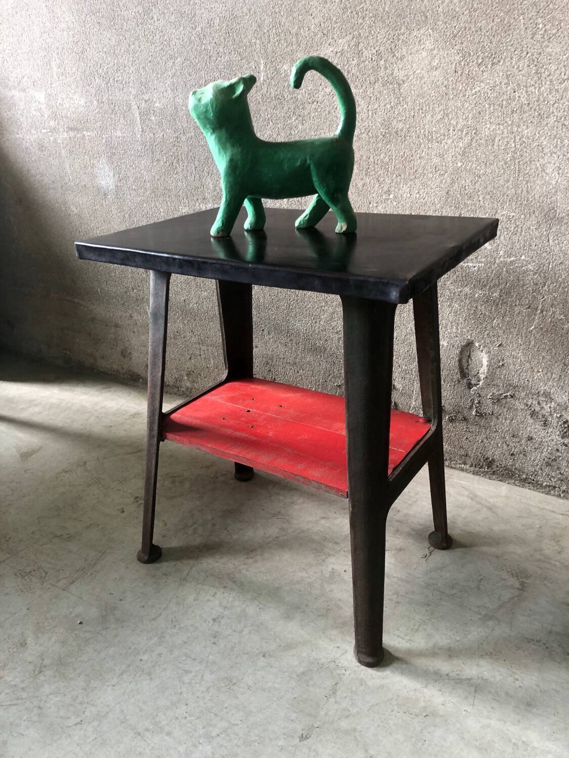 Old industrial table