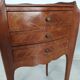 Pair of marquetry bedside tables