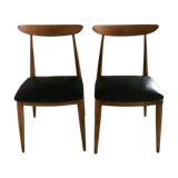 Pair of vintage Scandinavian chairs