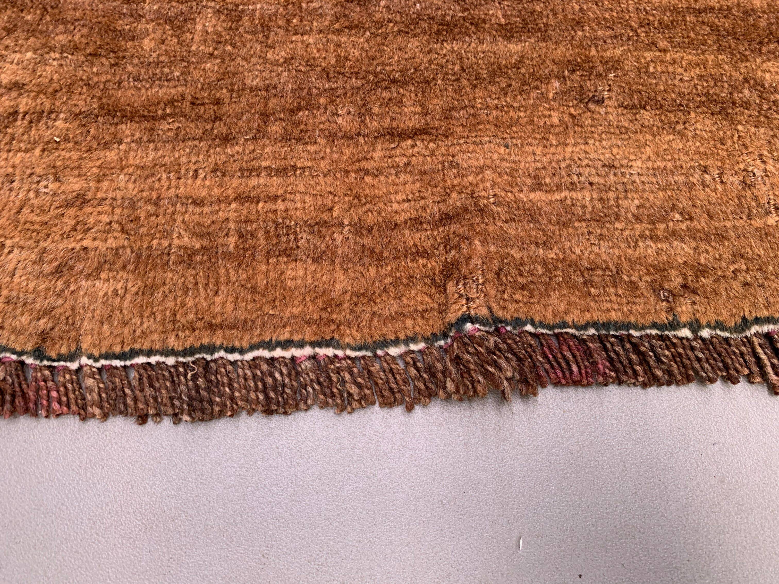 Vintage Turkish Rug 131x87 cm shabby carpet Kars Region Small