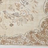 6x9 Persian Vintage Carpet, Authentic Anatolian Turkish Rug, 174x271 Cm