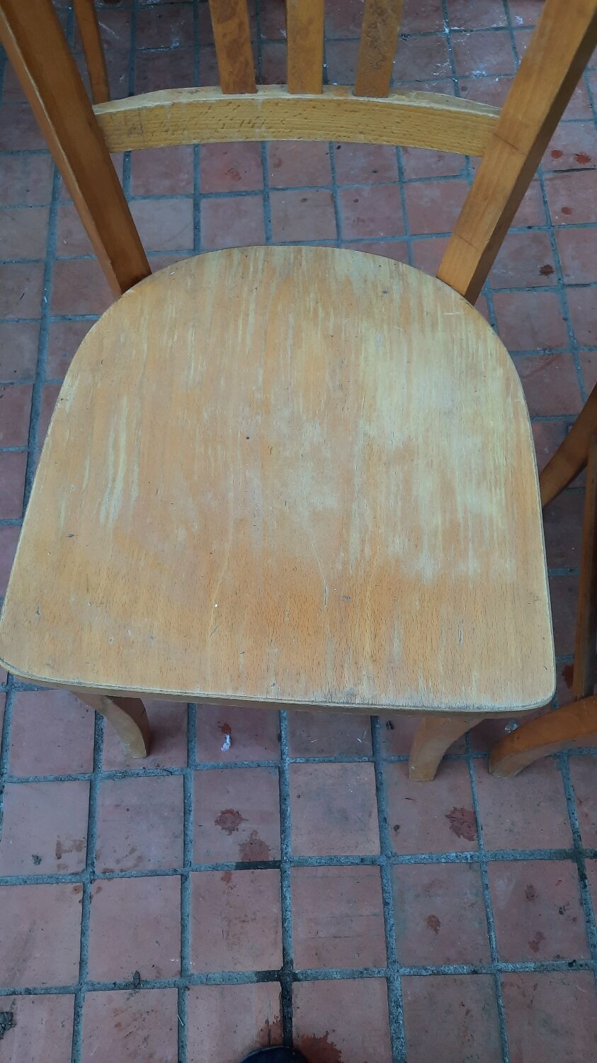 Lot de 8 chaises bistrot