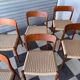 Série de 8 chaises Møller 75