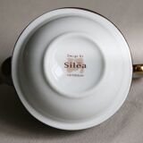 Silea teapot fine porcelain vintage