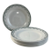 Lot de 6 assiettes plates en faïence Saint Amand 22,5cm
