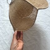 Suspension flowers in braided rafia