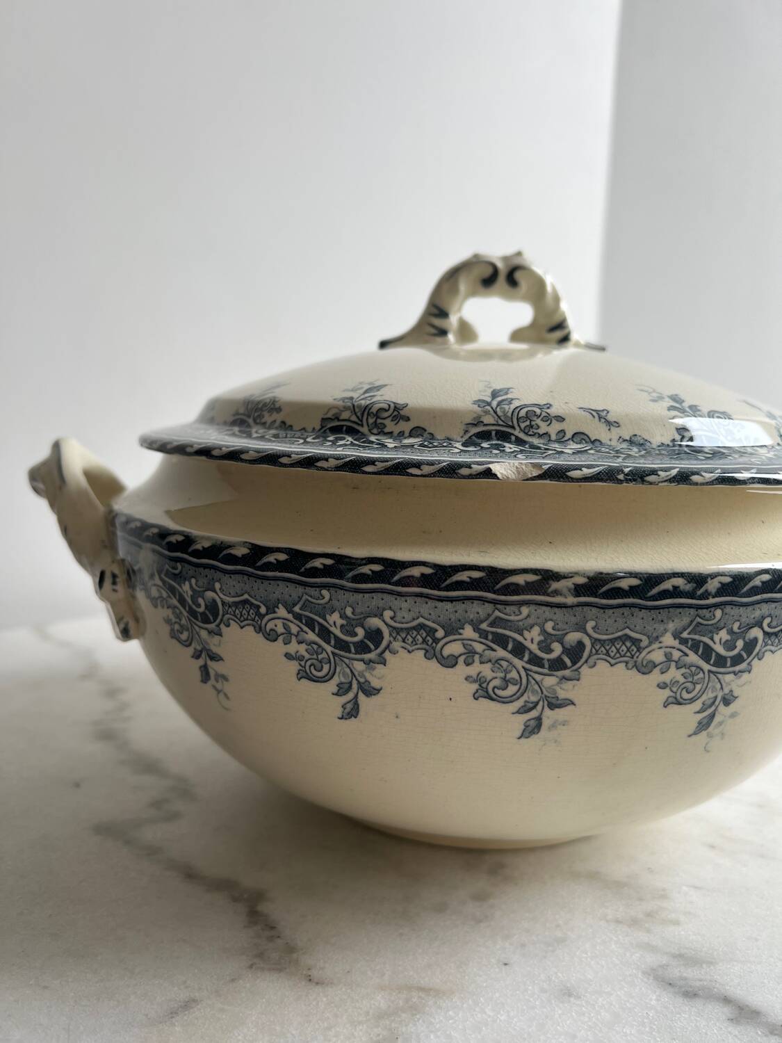 Ironstone soup tureen