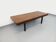 Table basse rectangulaire vintage de Dieter Wackerlin en mosaïque de bois