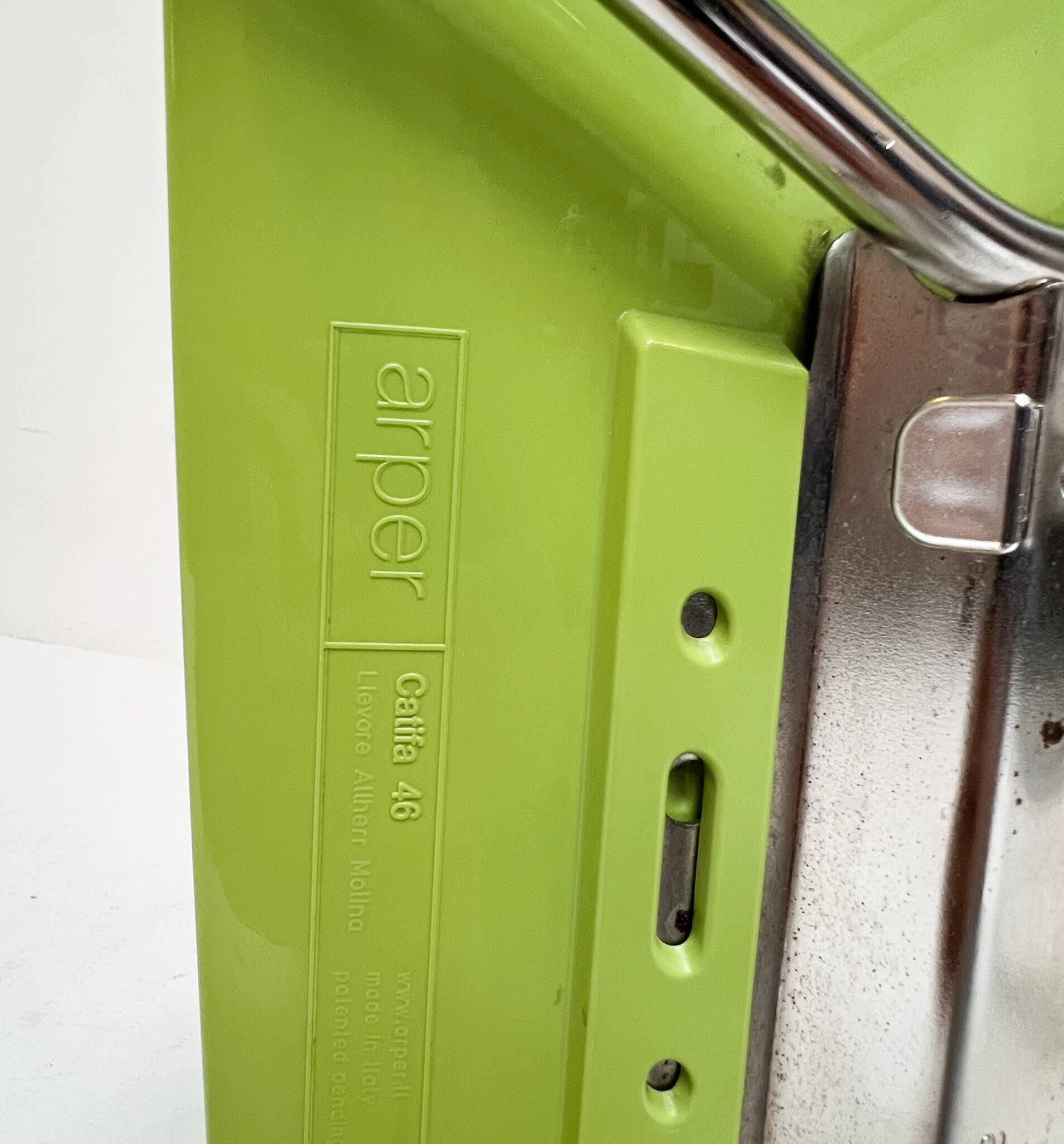 Set of 4 Katifa design chair by Arper, after 2000