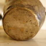 Old solid metal pitcher