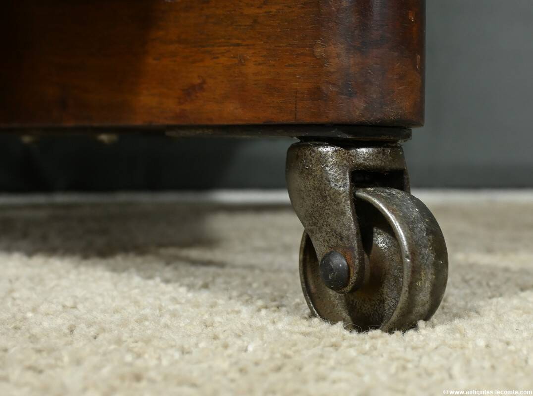 Revolving Walnut Bookcase, stamped G.Lancelin – 1900