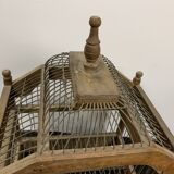 Wooden birdcage
