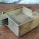 Set of 5 brass ashtrays