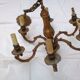 Lustre 6 branches en bronze