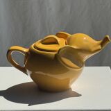 Vintage yellow elephant teapot