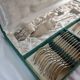 Silver-plated fish service by Ravinet d'Enfert