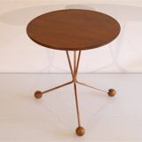 Table d'appoint suedoise d'Albert Larsson 1960