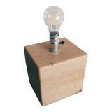 Lamp in solid oak