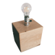 Lamp in solid oak