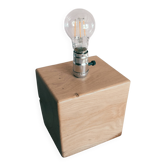Lamp in solid oak