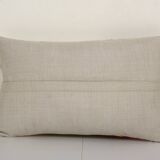 Turkish Kilim Pillow, Anatolian Jajim Needlepoint Pillow, Boho Couch Pillow, Kilim Cushion Cover