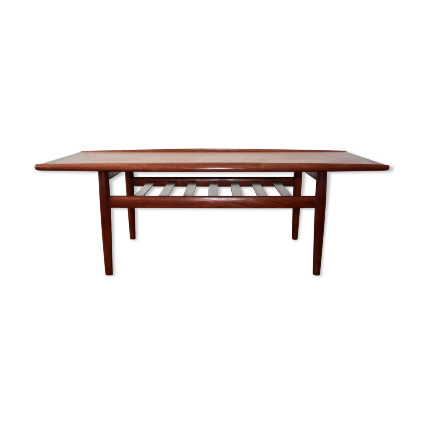 Scandinavian teak coffee table Grete Jalk 60
