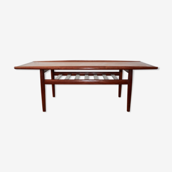 Scandinavian teak coffee table Grete Jalk 60