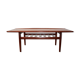 Scandinavian teak coffee table Grete Jalk 60