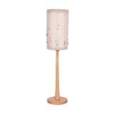 Mid century floor lamp made in 1950s czechia - beech, original condition