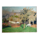 Landscape with goat, signed Lagrange.