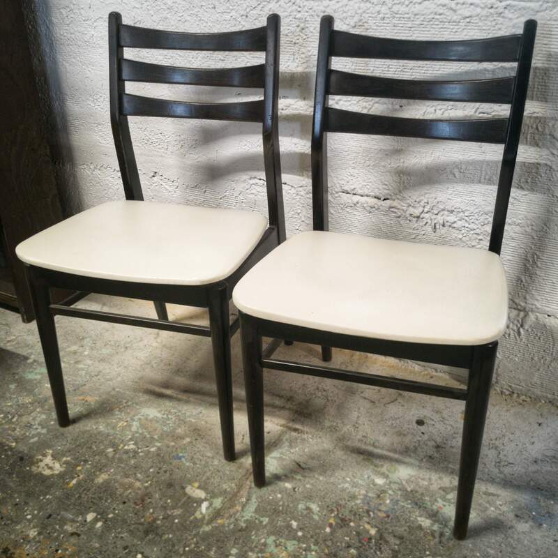 Paire de chaises vintage design scandinave