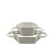 Sergio Asti, white ceramic centerpiece, Gabbianelli Italy ca. 1970