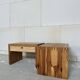 Pair of Ate van Apeldoorn Pine Nightstands. Netherlands, 1970s need some TLC