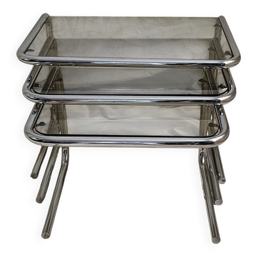 Nest of tables from the late 1970s.