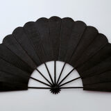 Large dark fan weft - 168 cm