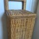 Vintage wicker basket