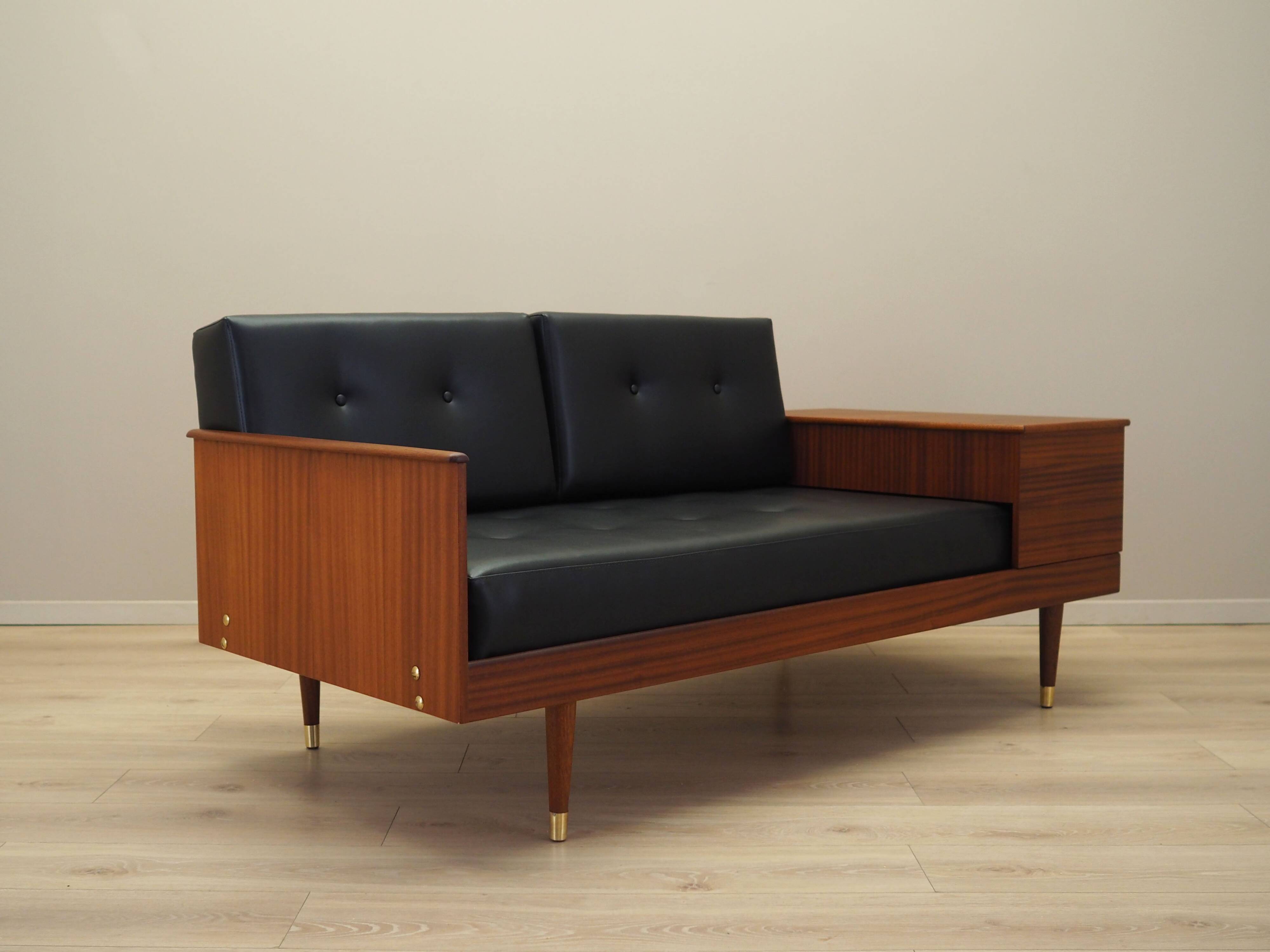 Mahogany sofa, Norwegian design, 1960s, designer: Ingmar Relling