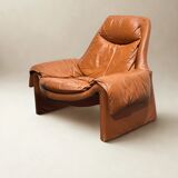 Chaise longue Saporiti P60 vintage par Vittorio Introini