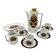 Schirnding fine porcelain pop coffee service, 1970s