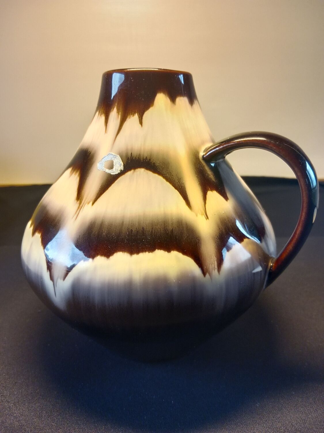Vase vernissé 70'