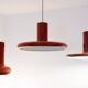 Three Pendolita-Lita pendant lights, 1960s